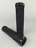 Ручка на кермо с замком  Велосипедні ручки на кермо. Грипси велосипедні ручки, фото 3