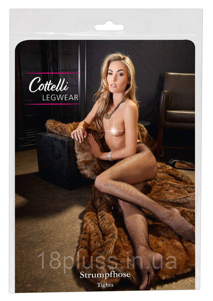 Колготки - 2303080 Cottelli Collection Net Tights Black S-L