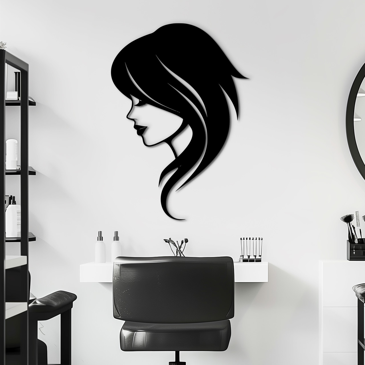 Інтер'єрна картина на стіну декор в кімнату Загадкова усмішка 25x18 см Woodyard (19019--25x18), фото 1