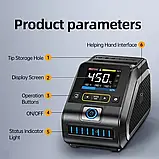 Fnirsi DWS-200 Паяльна станція з тримачами F245 і F210 + 9 жал, подвійна комплектація, фото 9