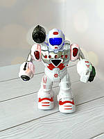 Іграшковий робот з неймовірними світловими ефектами 24 см ходить стріляє