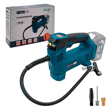 Потужний акумуляторний насос PROFI-TEC PAP2012BL POWERLine : без АКБ 20V, 10.3 бар, 12 л/хв КАРКАС