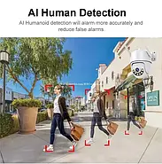 Вулична IP WiFi камера відеоспостереження з віддаленим доступом N806 ICSee Портативна камера відеоспостереження 2Мп, фото 8