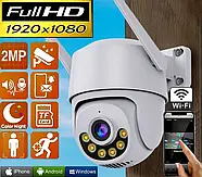 Вулична IP WiFi камера відеоспостереження з віддаленим доступом N806 ICSee Портативна камера відеоспостереження 2Мп, фото 2