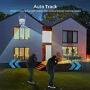 Вулична IP WiFi камера відеоспостереження з віддаленим доступом N806 ICSee Портативна камера відеоспостереження 2Мп, фото 7