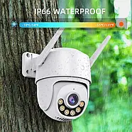 Вулична IP WiFi камера відеоспостереження з віддаленим доступом N806 ICSee Портативна камера відеоспостереження 2Мп, фото 3