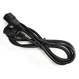З`єднувальний шнур живлення С13/С14 05VV-F 3x0.75 (3,0м) чорний, фото 2