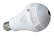 Панорамна IP WiFi камера відеоспостереження у формі лампочки з віддаленим доступом та оглядом 360 градусів B2, фото 8