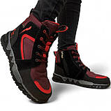 36-39р. Черевики підліткові зима на шнурівку та блискавку (Сгд-5-2), фото 2