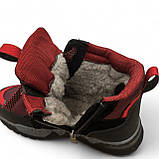 36-39р. Черевики підліткові зима на шнурівку та блискавку (Сгд-5-2), фото 4
