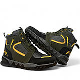 36-39р. Підліткові черевики для хлопчиків на хутрі (Сгд-5-3), фото 7