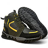 36-39р. Підліткові черевики для хлопчиків на хутрі (Сгд-5-3), фото 9