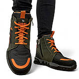 36 р. Черевики зимові підліткові для хлопчика яскраві (Сгд-5-4), фото 3