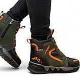 36 р. Черевики зимові підліткові для хлопчика яскраві (Сгд-5-4), фото 6