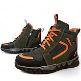 36 р. Черевики зимові підліткові для хлопчика яскраві (Сгд-5-4), фото 2