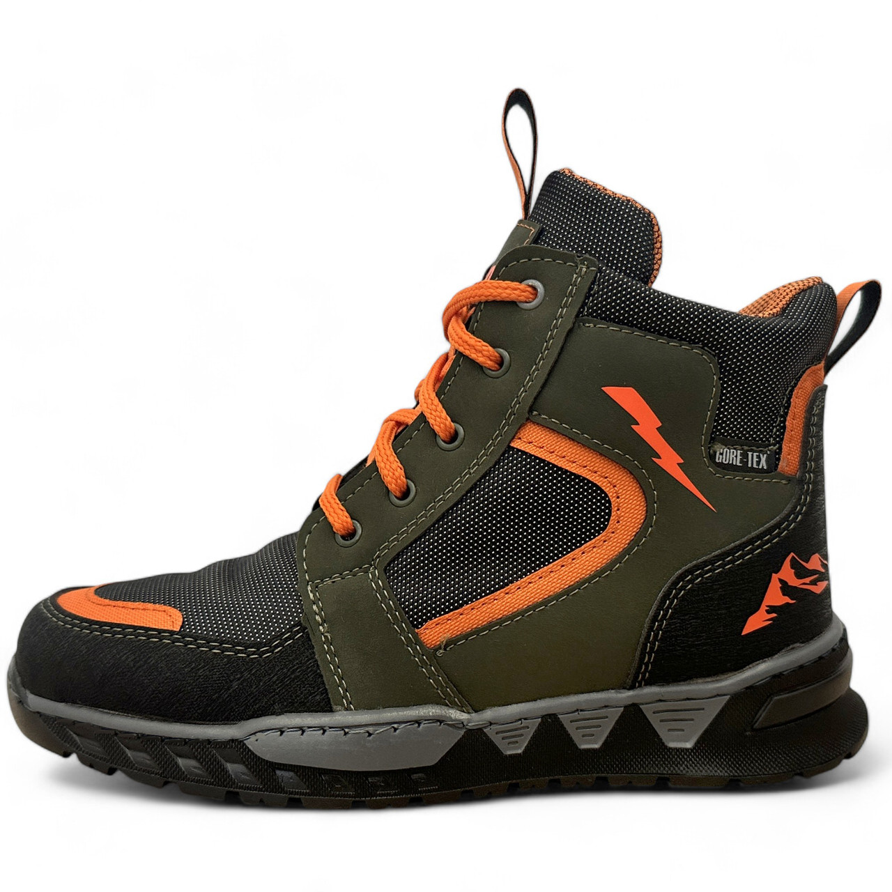 36 р. Черевики зимові підліткові для хлопчика яскраві (Сгд-5-4), фото 1