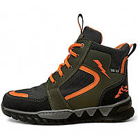 36-39р. Черевики зимові підліткові для хлопчика яскраві (Сгд-5-4)