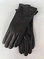 Жіночі рукавички шкіра оленя/махра
