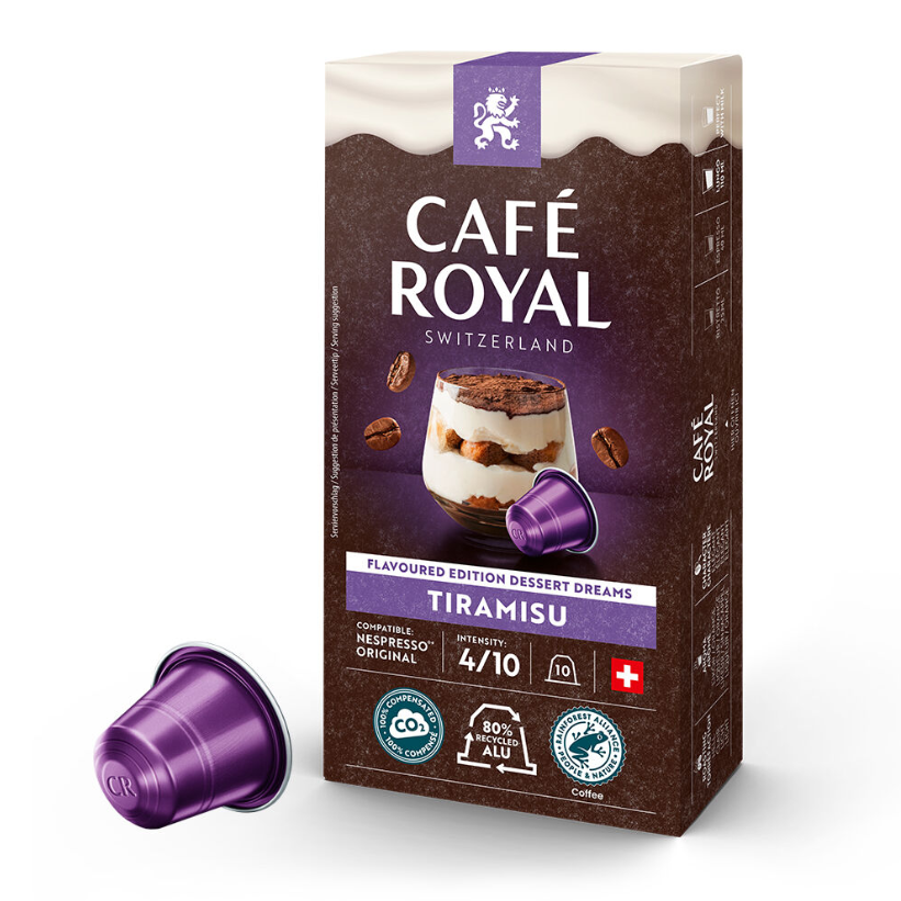 Кава в капсулах Café Royal by Nespresso Tiramisu (10 капсул)