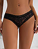 Сексуальні мереживні трусики-бікіні Star Night чорні, XL, фото 2