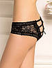 Сексуальні мереживні трусики-бікіні Star Night чорні, XL, фото 4