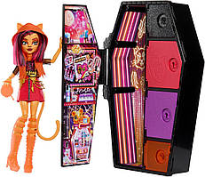 Лялька Монстер Хай Торалей Секрети в шафі Неонові страхи Monster High Toralei Doll Neon Frights HNF80 Mattel Оригінал