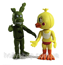 Набір фігурок ФНАФ із гри « П'ять ночей із Фредді » (FNAF) 12 штук, ~ 10см, фото 4