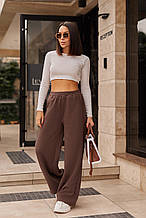 Теплі жіночі штани палаццо "Gait" | Норма і батал