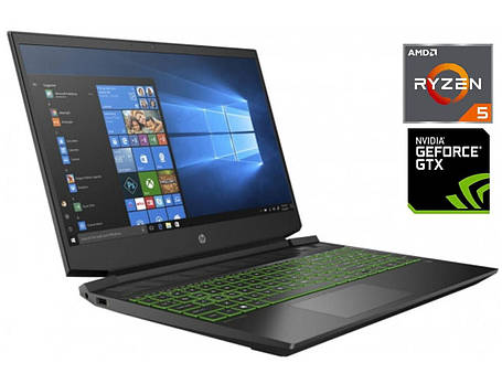 Ігровий ноутбук Б-клас HP Pavilion Gaming 15-ec0013dx/ 15.6" 1920x1080/ Ryzen 5 3550H/ 8GB RAM/ 256GB SSD NVMe/ GTX 1050 3GB, фото 1