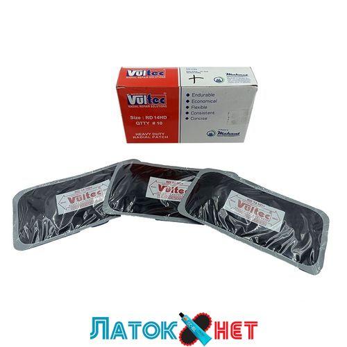 Пластир радіальний Vultec RD-14HD+ 84х163 мм сірий