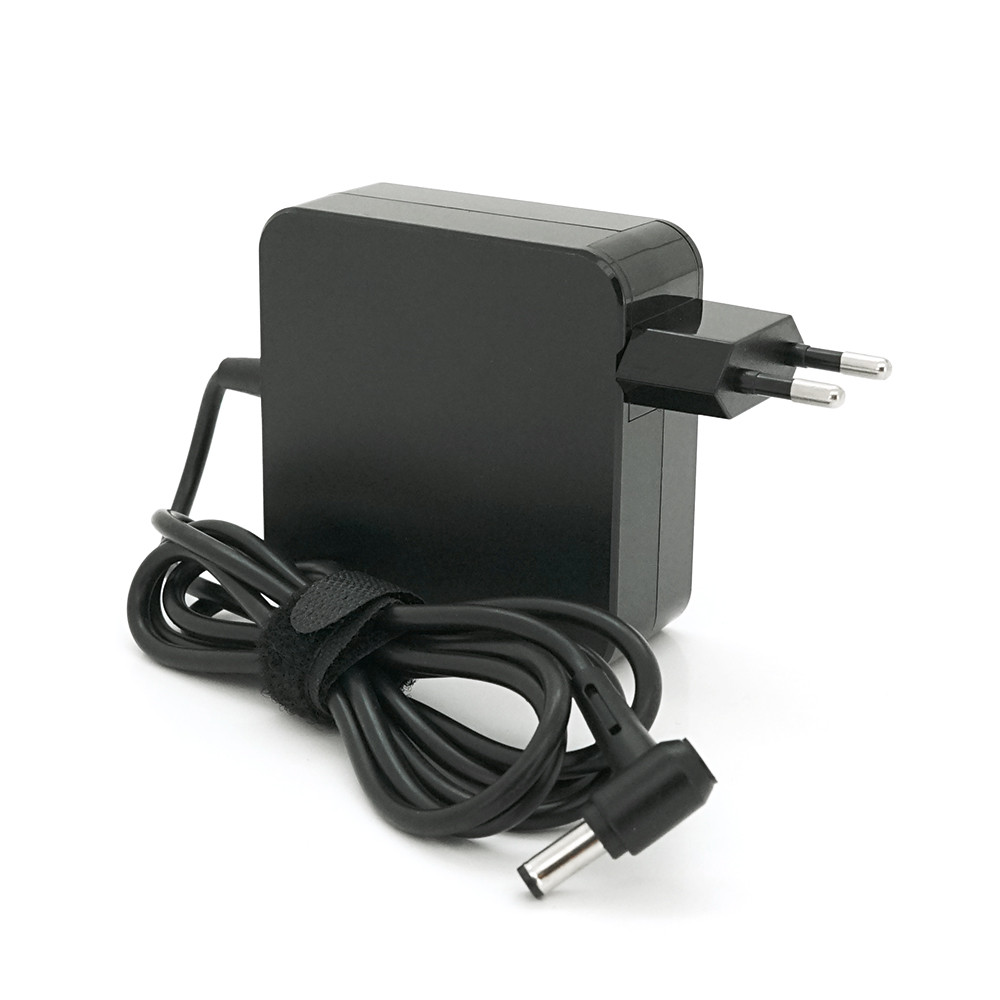 Блок живлення MERLION NEW для ноутбука ASUS 19 V 3.42 A (65 Вт) штекер 5.5*2.5 мм, довжина 0,9 м + кабель живлення, фото 1