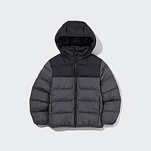 Дитяча куртка UNIQLO 1159813753 (Сірий, 145-155)