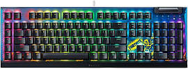 Клавіатура дротова Razer BlackWidow V4 X Yellow Switch Fortnite USB (RZ03-04703600-R3M1) EHA