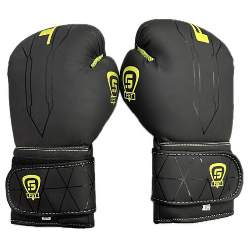 Боксерські рукавички чорно-зелені FGT Flex-2320 розмір 10oz
