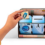 Чарівний комодик «Побутова техніка», дерев'яна іграшка, Ань-Янь, 12 * 8 * 24,5 см, від 3 років, (ПСД001), фото 6