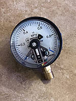 ДМ2010-У2 Електроконтактний сигналізувальний манометр 10 кгс/см2 (1МПа) Ф100 мм М20х1,5 (UAM-Україна)