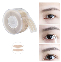 Широкі бежеві наклейки для корекції верхньої повіки, 600 шт. Набір наклейок для підтяжки повік, фото 4