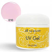 Моделюючий гель All Season UV Gel для нарощування та зміцнення нігтів 56г. №010