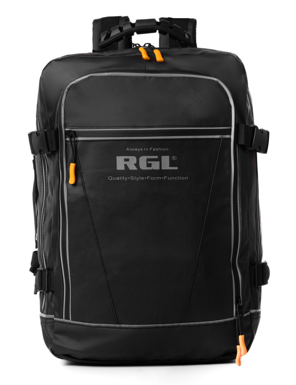 Сумка рюкзак 2в1 для ручної кладі RGL PL03 40x30x20 см, Чорна