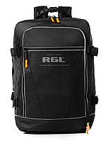 Сумка рюкзак 2в1 для ручної кладі RGL PL03 40x30x20 см, Чорна