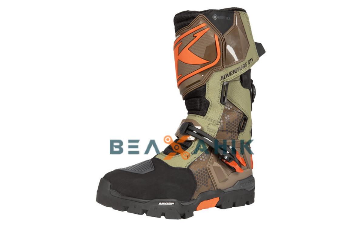 Моточеревики Klim Adventure GTX Boot Burnt Olive - Potter/apos;s Clay [43], фото 1
