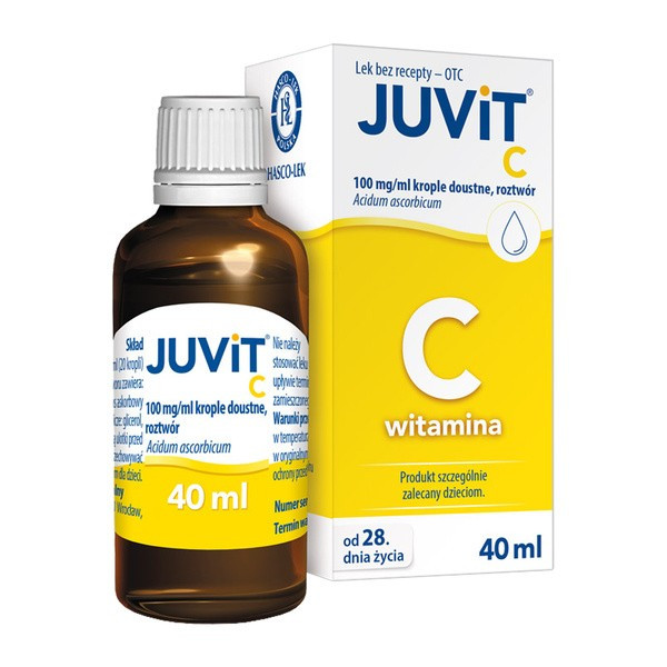 Juvit C 100 mg/ml 40 ml Вітамін С