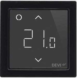 Терморегулятор DEVI DEVIreg Smart (+ 5 + 45С) Wi-Fi 85 х 85мм макс. 16A чорний