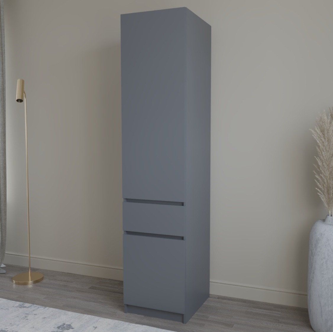 Пенал Таун Т2 ДСП (45х52х200) Viant, фото 1