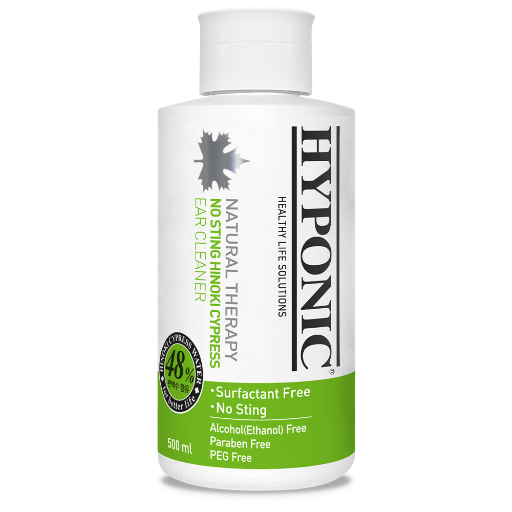 Лосьйон для очищення вух у котів та собак Hyponic No Sting Hinoki Cypress 500 мл, фото 1