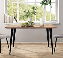 Стіл Cherry 1400 (1380х670хН770) чорний графіт/Дуб Ліворно