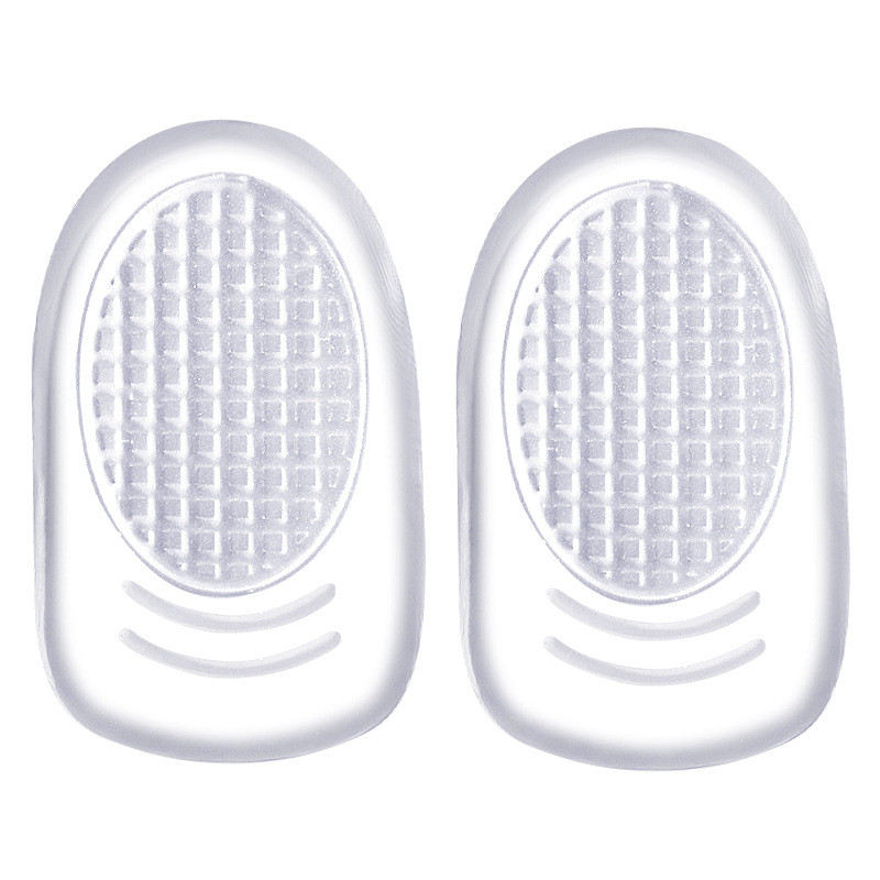 Підп'ятники силіконові розмір S для взуття з тонким задником. Підп'яточник м'який для туфель на шпильці, фото 1