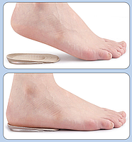 Підп'ятники силіконові розмір S для взуття з тонким задником. Підп'яточник м'який для туфель на шпильці, фото 4