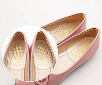 Силіконові підп'ятники прозорі розмір L для взуття 35-39. М'які ортопедичні підп'ятники при шпорі, фото 9