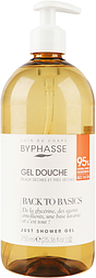 Гель для душу для дуже сухої шкіри Byphasse Back To Basics Shower Gel Dry And Very Dry Skin( оригінал Іспанія)